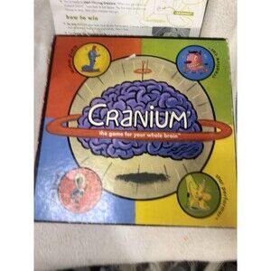 Vintage 1998 Cranium The Game For Your Whole Brain Complete but No Clay